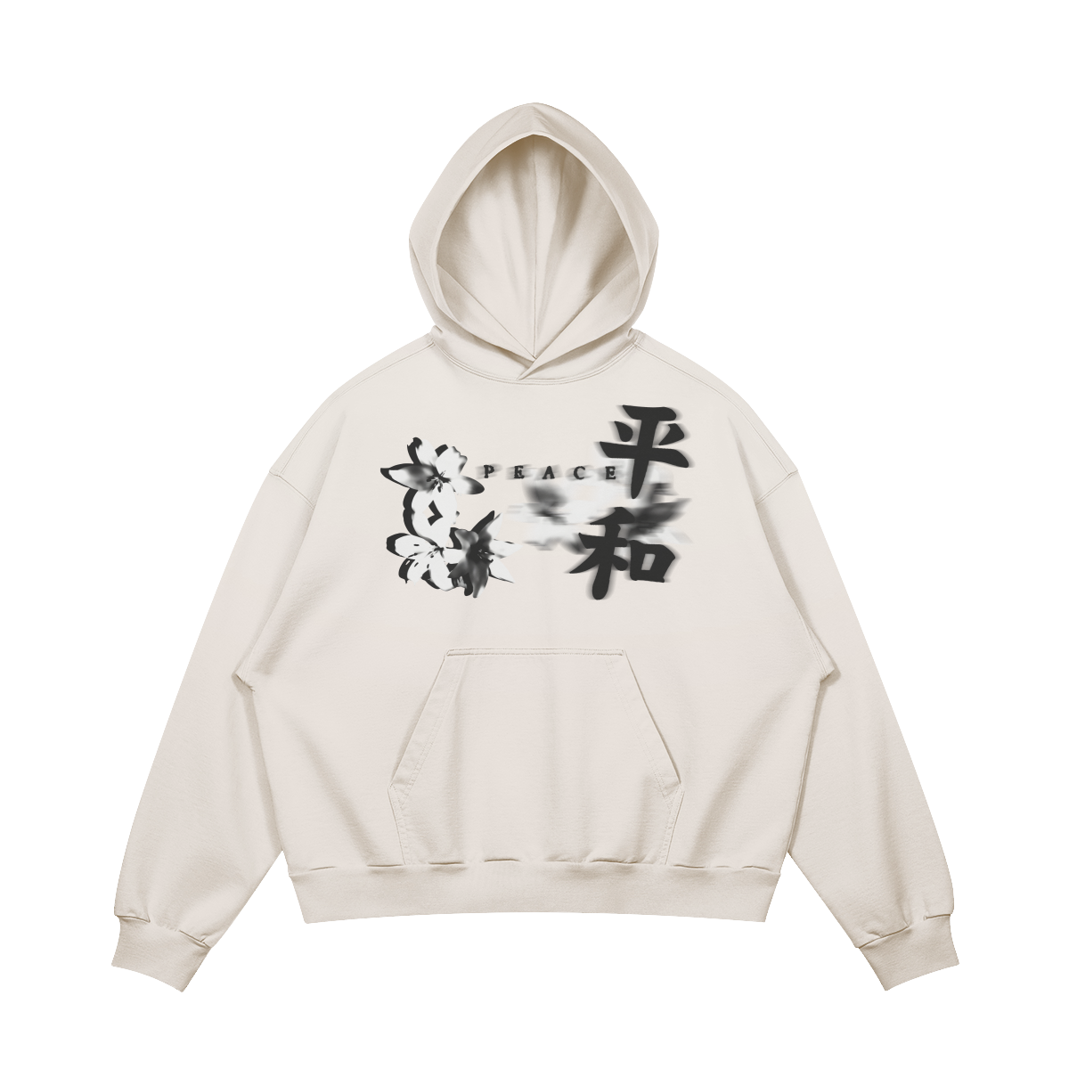 Peace Hoodie Light