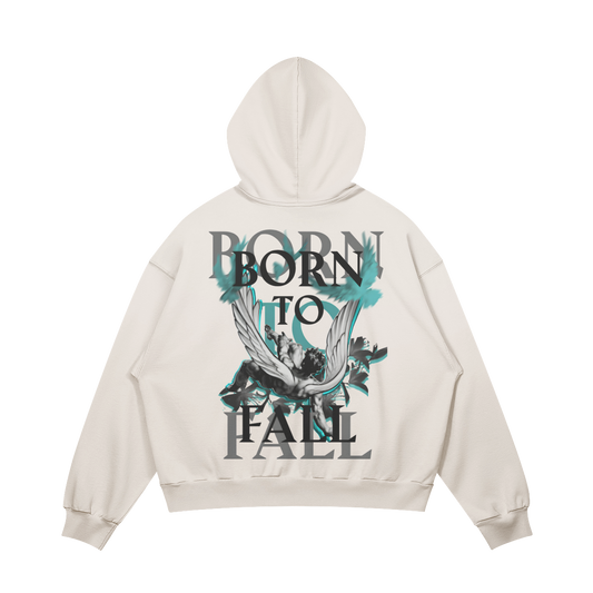 Born To Fall Hoodie Light