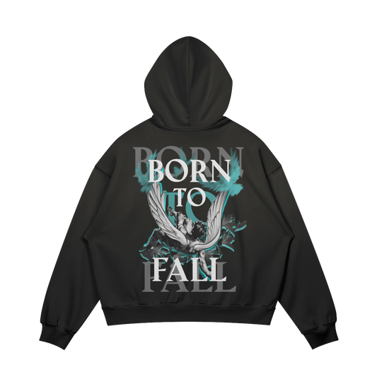 Born To Fall Hoodie Dark