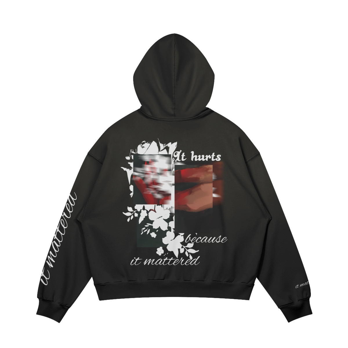 Fragments Of Pain Hoodie Dark