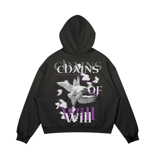 Chains Of Will Hoodie Dark